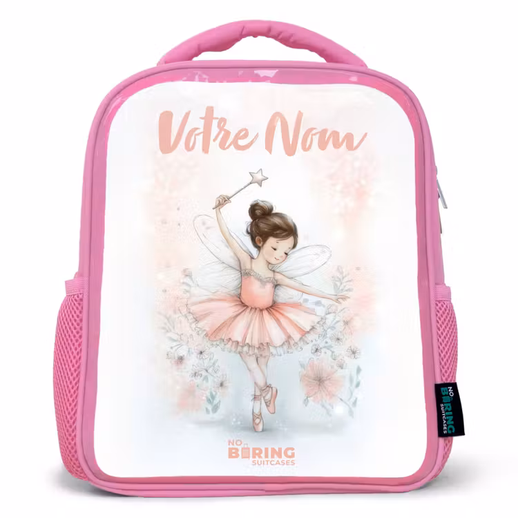 Enfant sac à dos - Rose - Ballerine - Elfe - Fée — 1