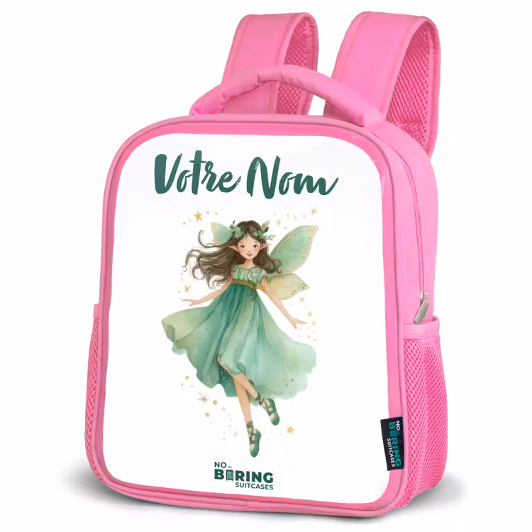 Enfant sac à dos - Rose - Elfe vert flottant — 4