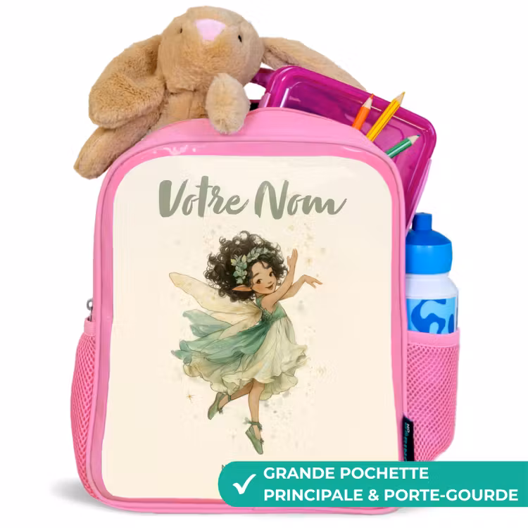 Enfant sac à dos - Rose - Fée de la forêt dansante — 2