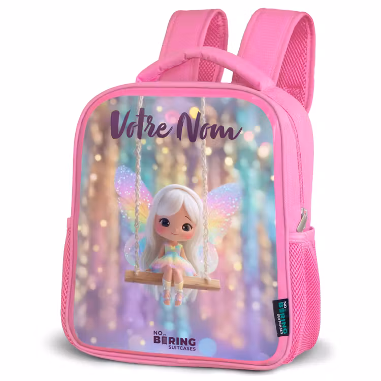 Enfant sac à dos - Rose - Fée - Elfe - Arc-en-ciel — 4