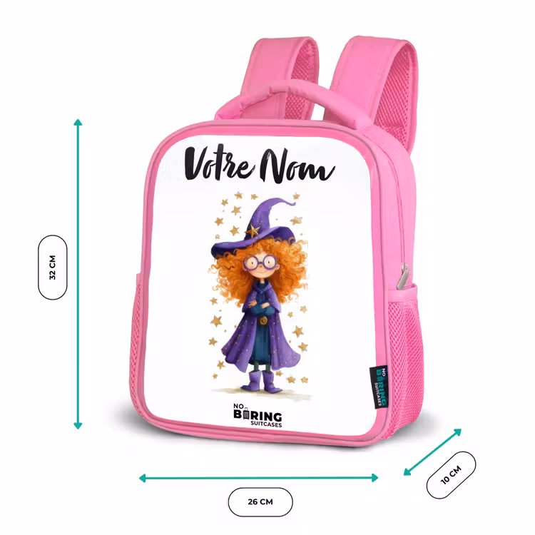 Enfant sac à dos - Rose - La magie des étoiles avec les boucles — 3