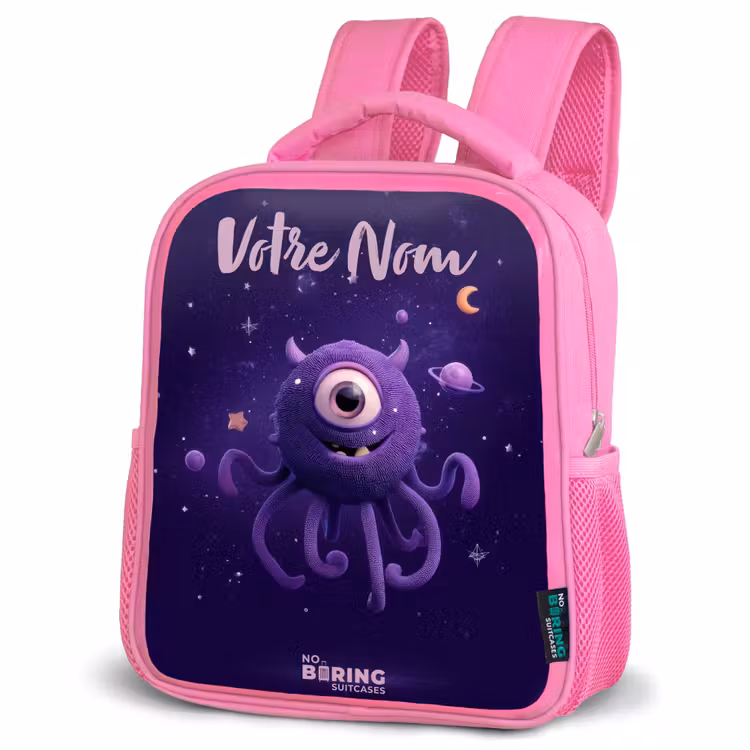 Enfant sac à dos - Rose - Monstre cosmique à tentacules — 4