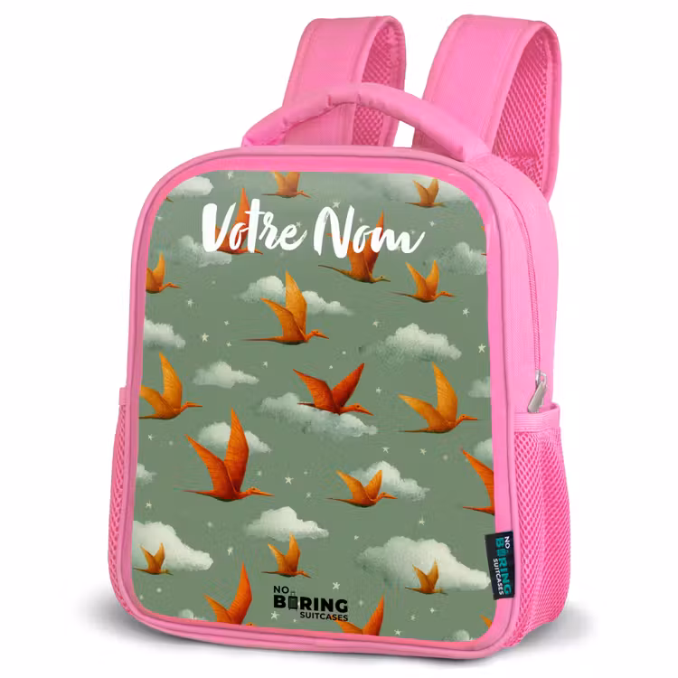Enfant sac à dos - Rose - Motif - Dino - Ptérosaures — 4