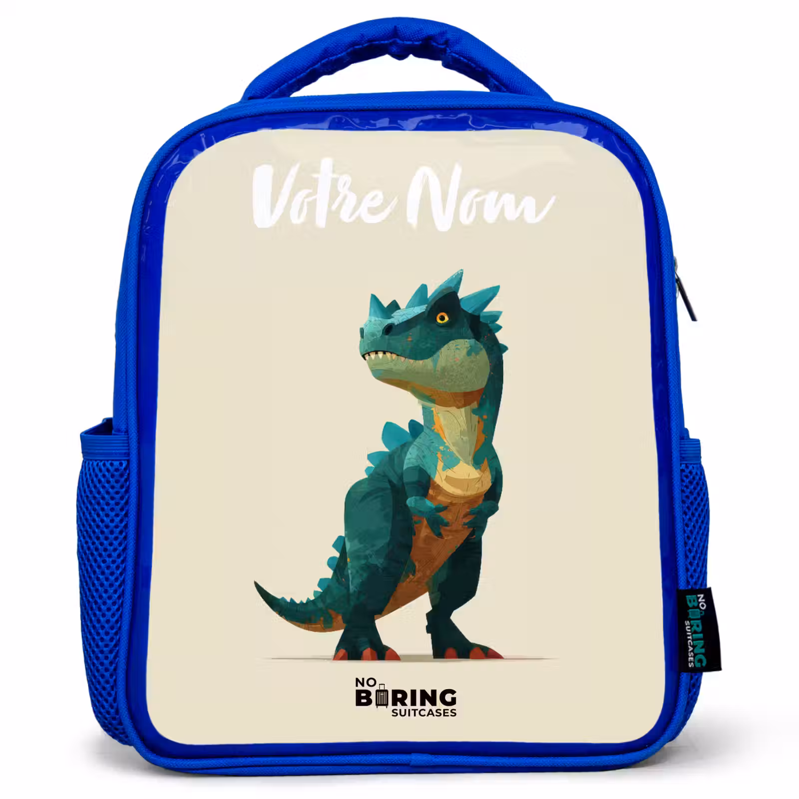 Sac à dos enfant - Bleu - Dino - Animal - Vert — 1