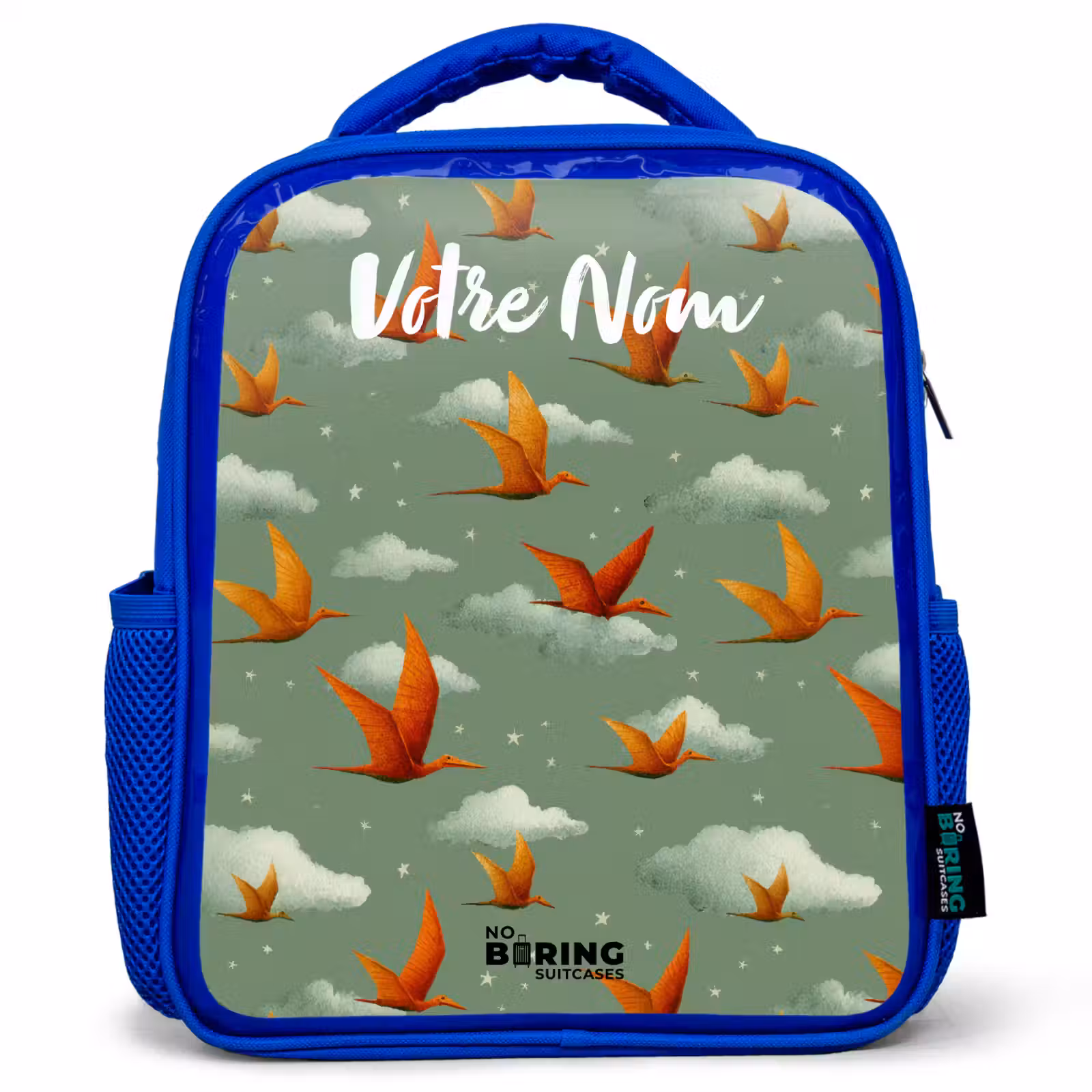 Sac à dos enfant - Bleu - Motif - Dino - Ptérosaures — 1