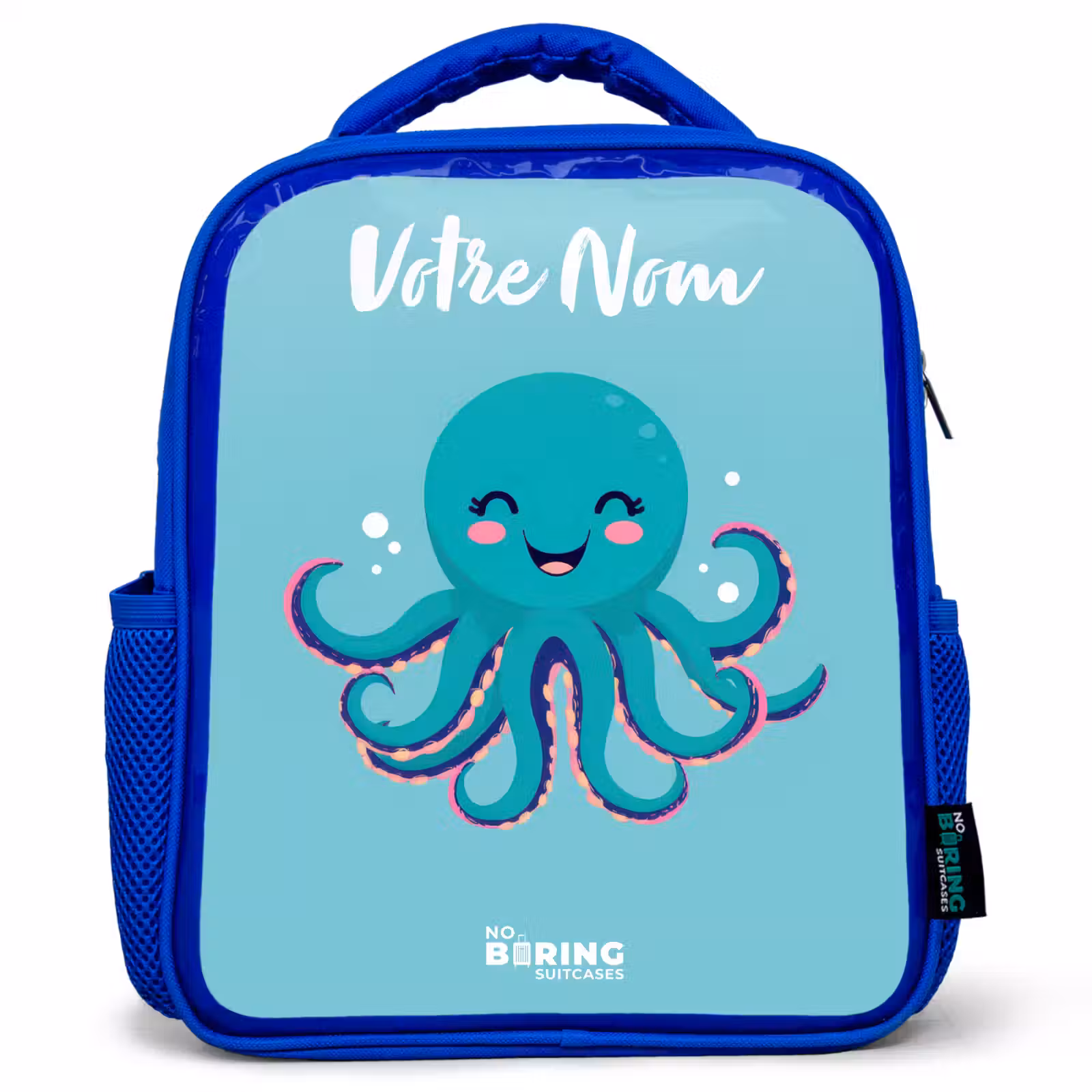 Sac à dos enfant - Bleu - Pieuvre - Eau - Bleu — 1