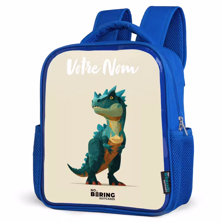 Sac à dos enfant - Bleu - Dino - Animal - Vert — 7