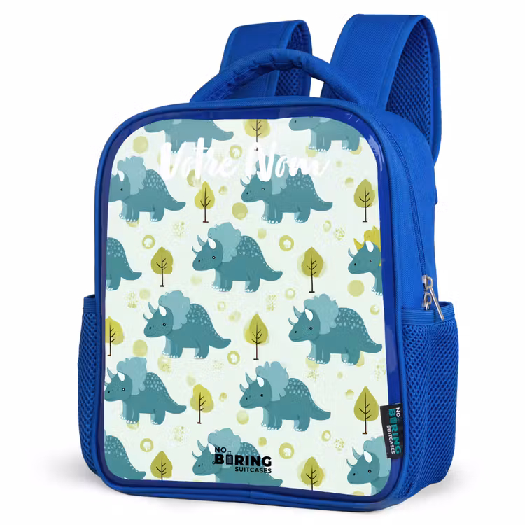Sac à dos enfant - Bleu - Dinos - Motif - Nature — 7