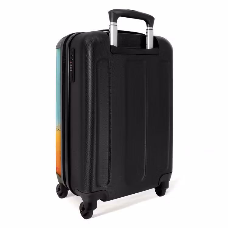 Valise - Camion monstre avec impression de graffiti dans le sable — 3