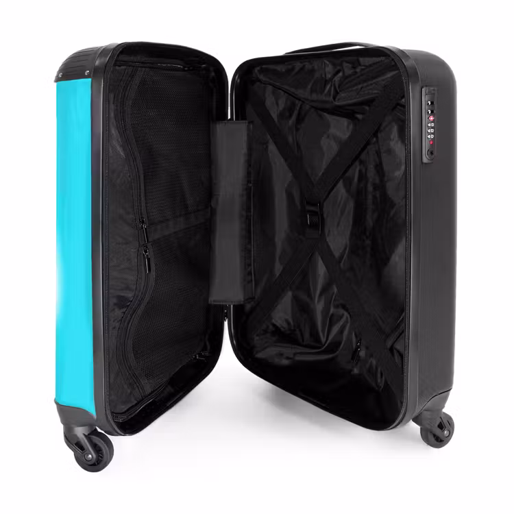 Valise - Camion monstre sur fond bleu clair — 4