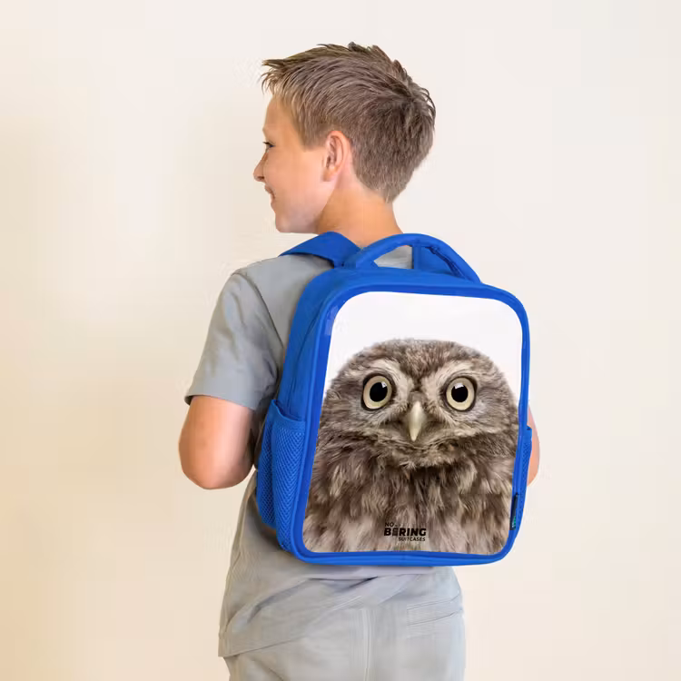Sac à dos enfant - Bleu - Hibou d'Ulke — 2