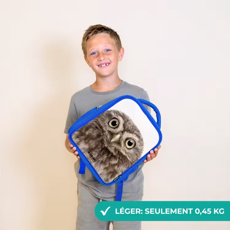 Sac à dos enfant - Bleu - Hibou d'Ulke — 3