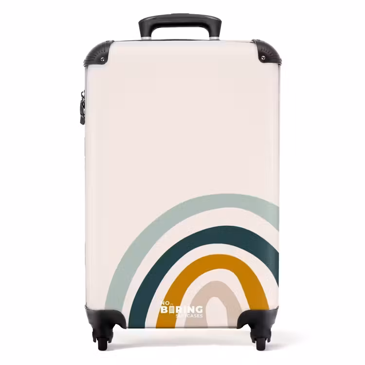 Valise - Aqua arc-en-ciel brut — 1