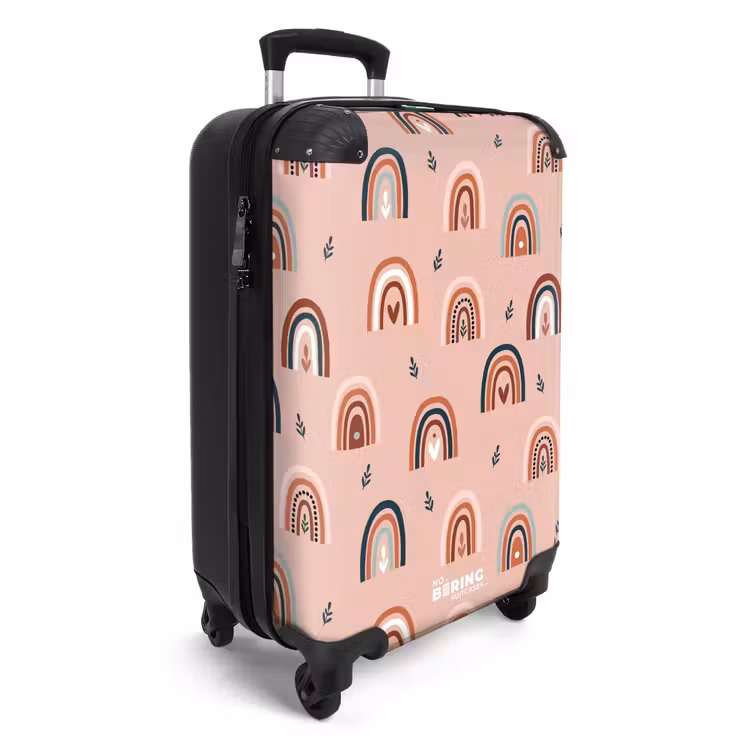 Valise - Arcs-en-ciel roses — 2