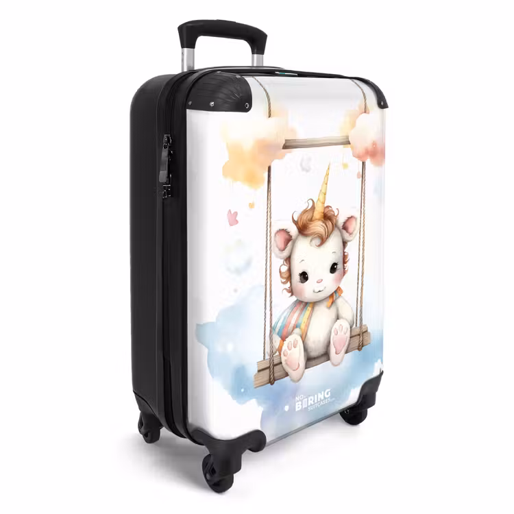 Valise - Bébé licorne à bercer — 2