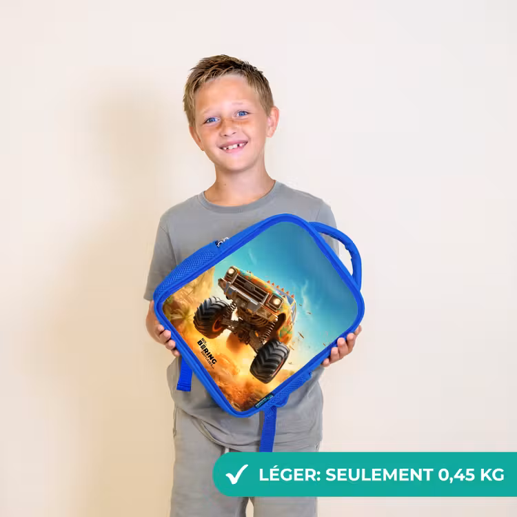 Sac à dos enfant - Bleu - Bassin de sable — 3