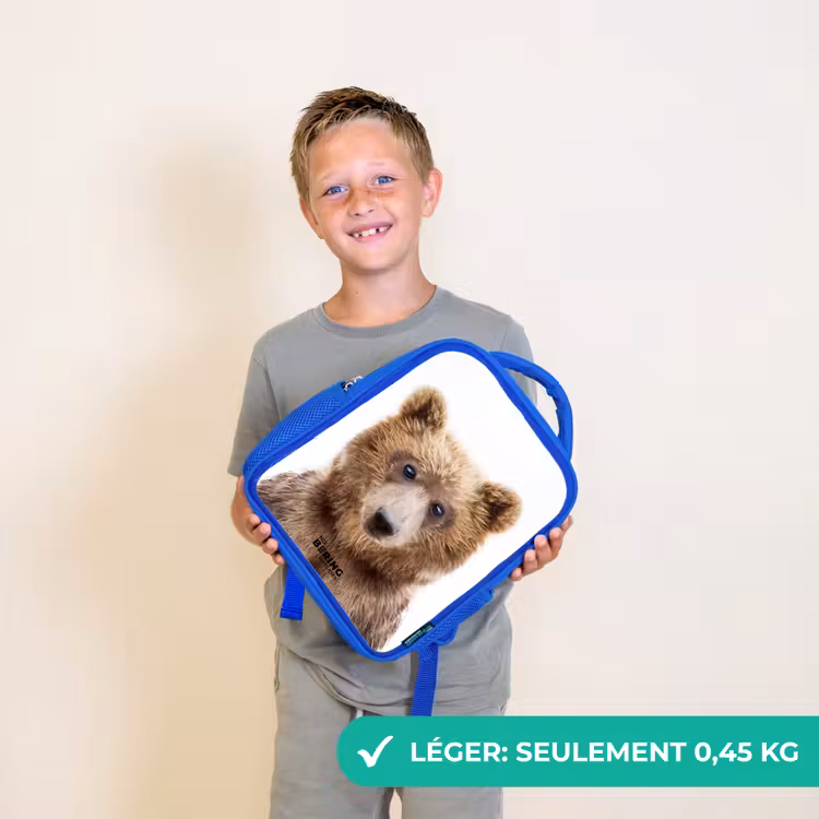 Sac à dos enfant - Bleu - Bennie Bear — 3