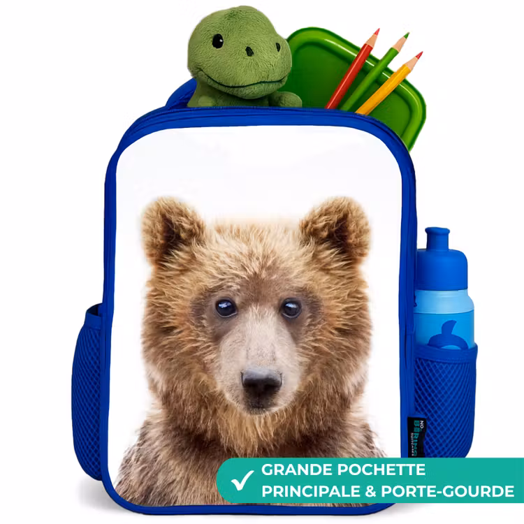 Sac à dos enfant - Bleu - Bennie Bear — 5