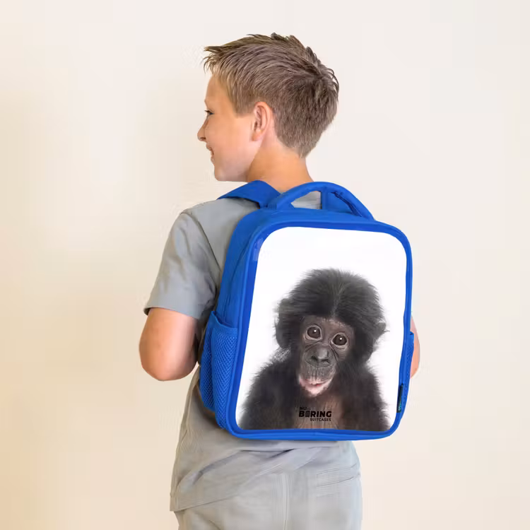 Sac à dos enfant - Bleu - Charlie Chimp — 2