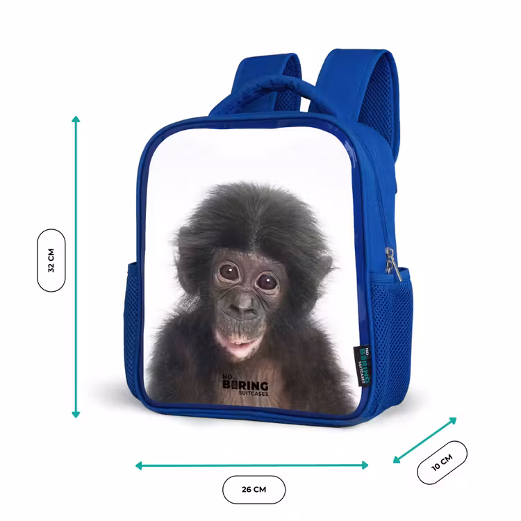 Sac à dos enfant - Bleu - Charlie Chimp — 6