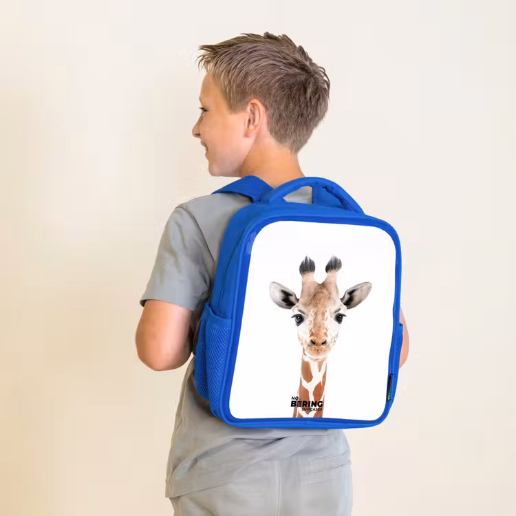 Sac à dos enfant - Bleu - Gerrie Girafe — 2