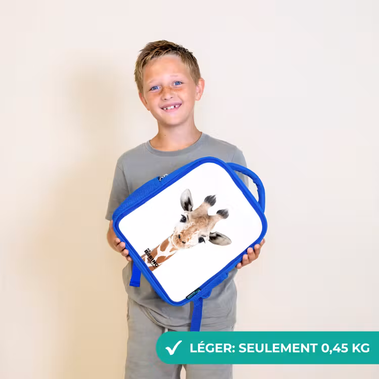 Sac à dos enfant - Bleu - Gerrie Girafe — 3