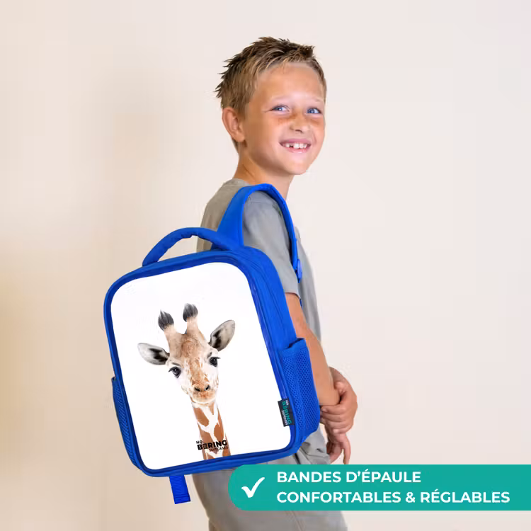Sac à dos enfant - Bleu - Gerrie Girafe — 4