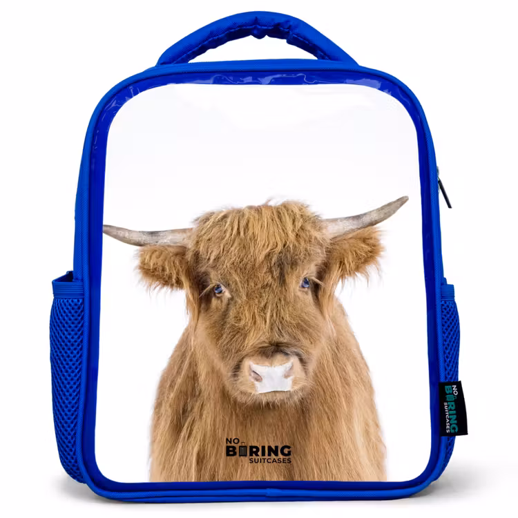 Sac à dos enfant - Bleu - Halbe Hooglander — 1