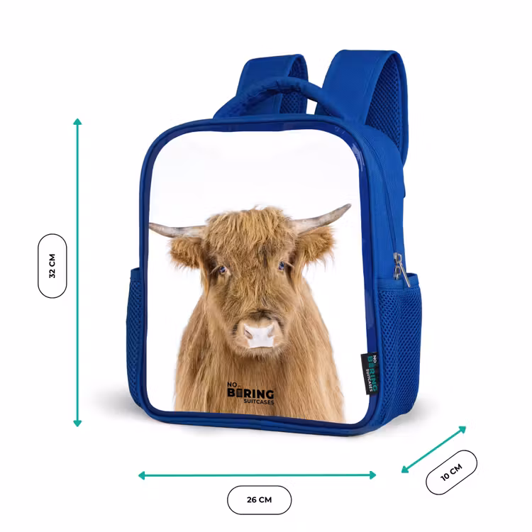 Sac à dos enfant - Bleu - Halbe Hooglander — 6