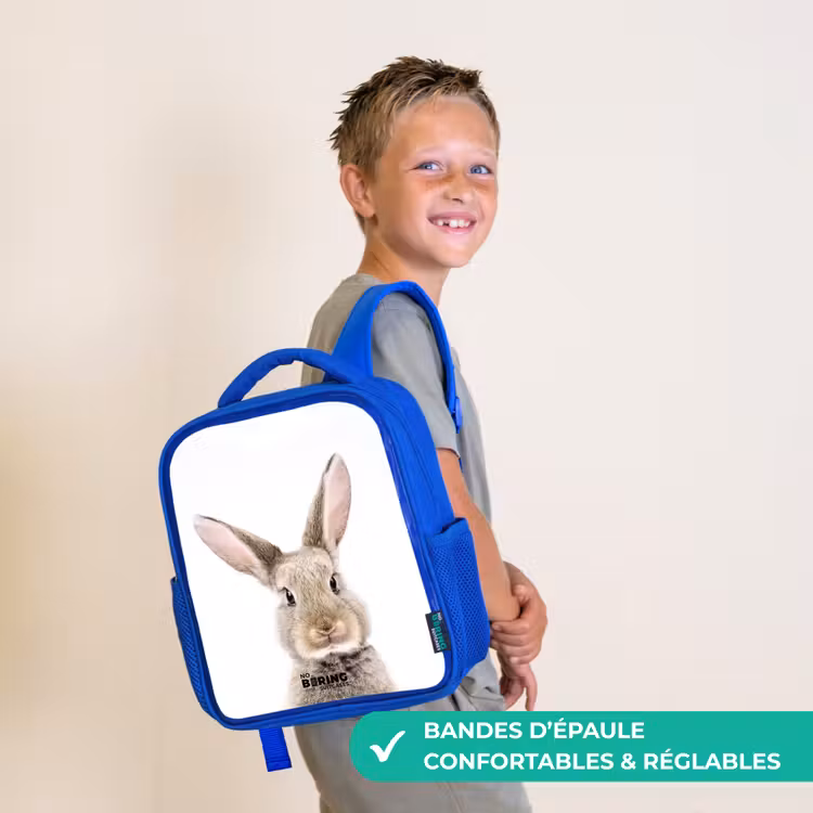 Sac à dos enfant - Bleu - Koen Rabbit — 4