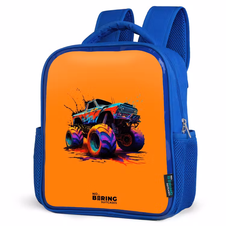 Sac à dos enfant - Bleu - Roues arc-en-ciel — 7