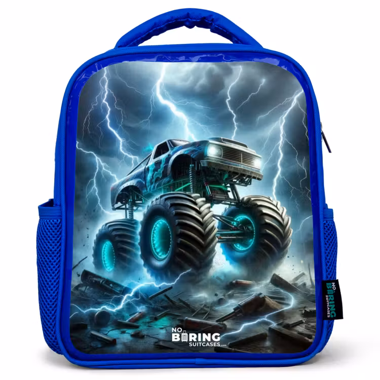Sac à dos enfant - Bleu - Roues du tonnerre — 1