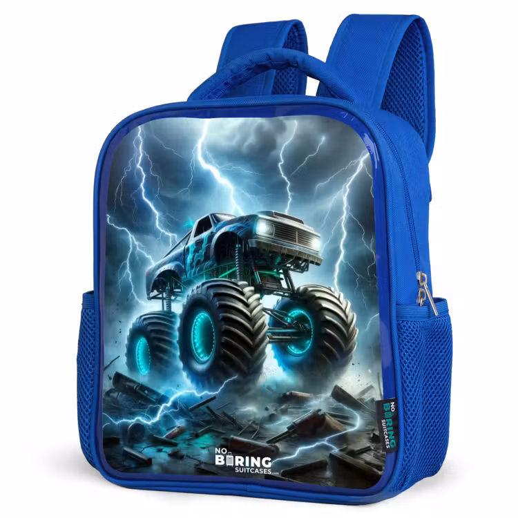 Sac à dos enfant - Bleu - Roues du tonnerre — 7