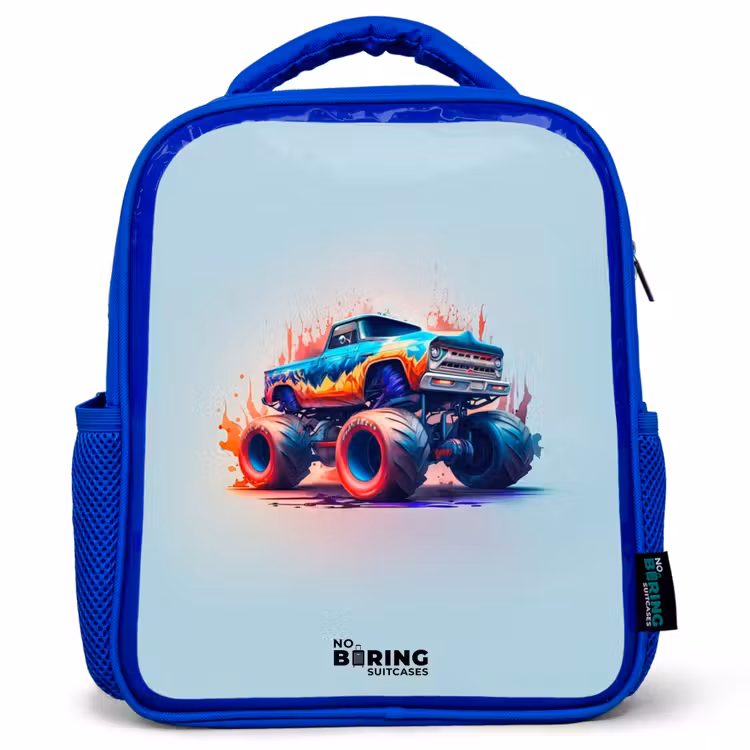 Sac à dos enfant - Bleu - Roues féroces — 1