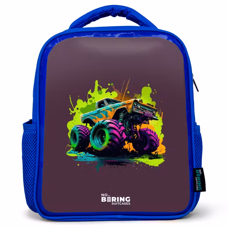 Sac à dos enfant - Bleu - Roues néon — 1