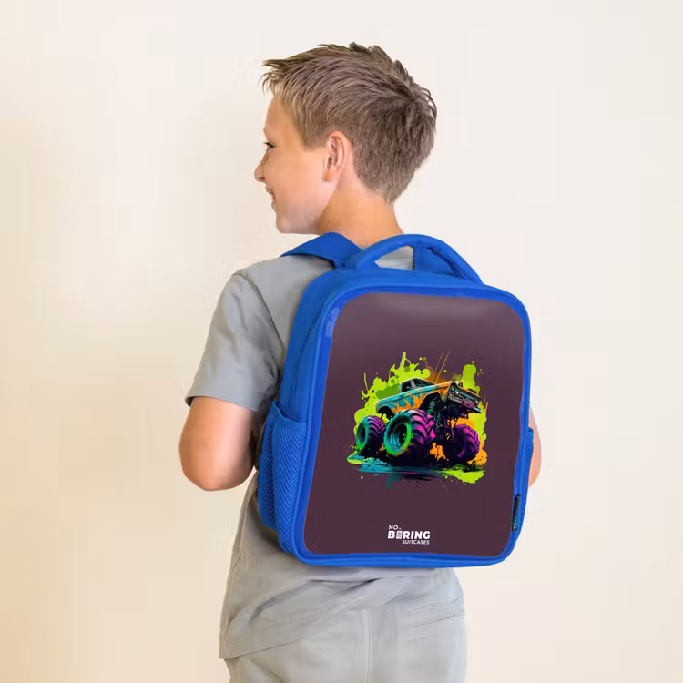 Sac à dos enfant - Bleu - Roues néon — 2