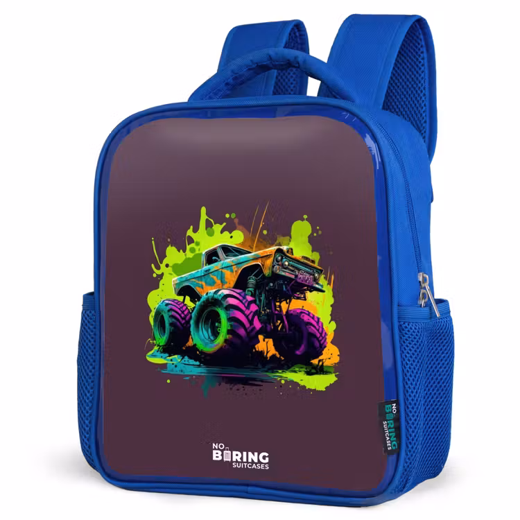 Sac à dos enfant - Bleu - Roues néon — 7
