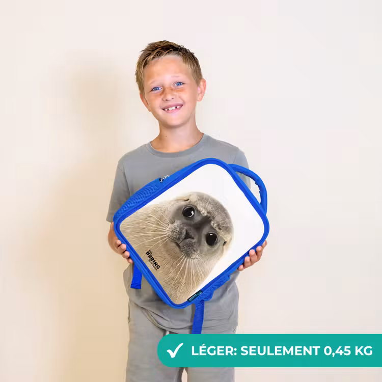 Sac à dos enfant - Bleu - Sceau Zyon — 3