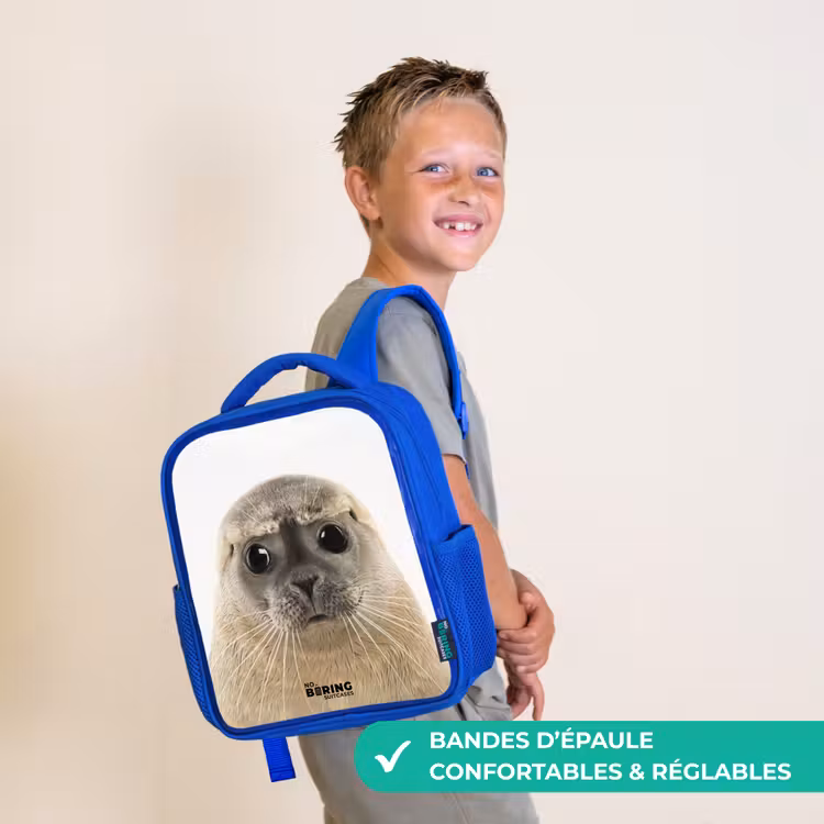 Sac à dos enfant - Bleu - Sceau Zyon — 4
