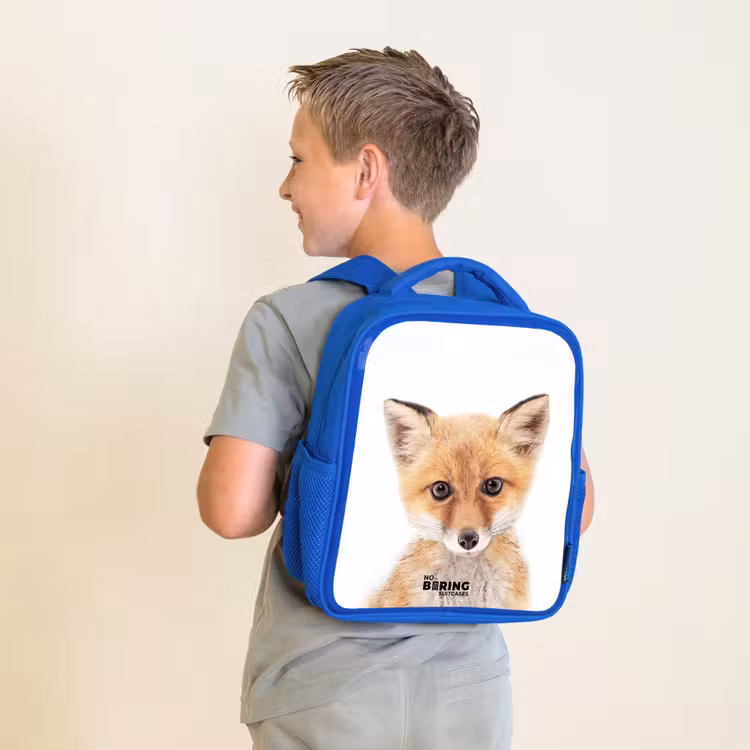 Sac à dos enfant - Bleu - Vicky Fox — 2