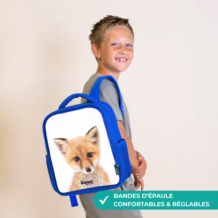Sac à dos enfant - Bleu - Vicky Fox — 4