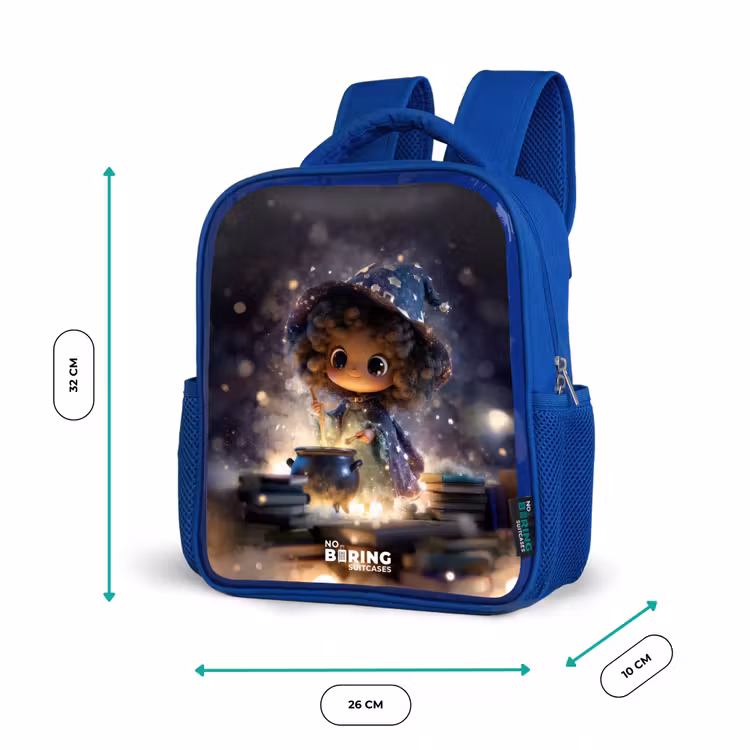 Sac à dos enfant avec nom - Bleu - Nuit magique — 6
