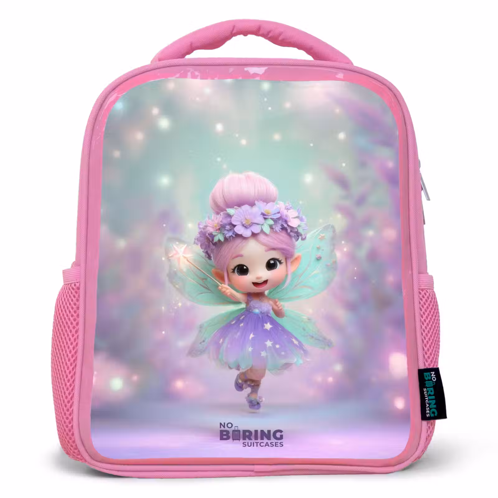 Sac à dos enfant avec nom - Rose - Elfe - Magie — 1