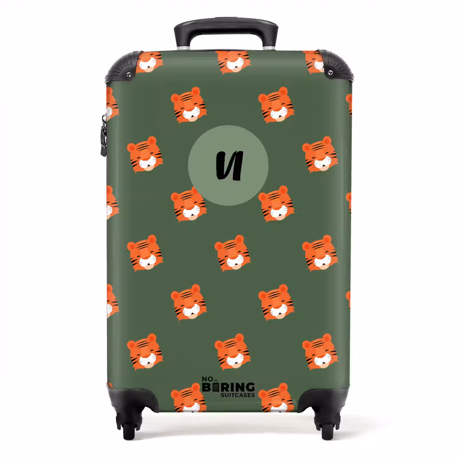 Valise avec nom - Turbulence du tigre — 1