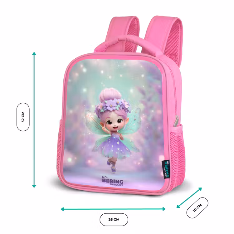 Sac à dos enfant avec nom - Rose - Elfe - Magie — 3