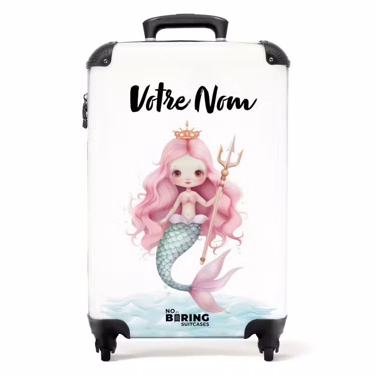 Valise avec nom - Sylvie la sirène — 1