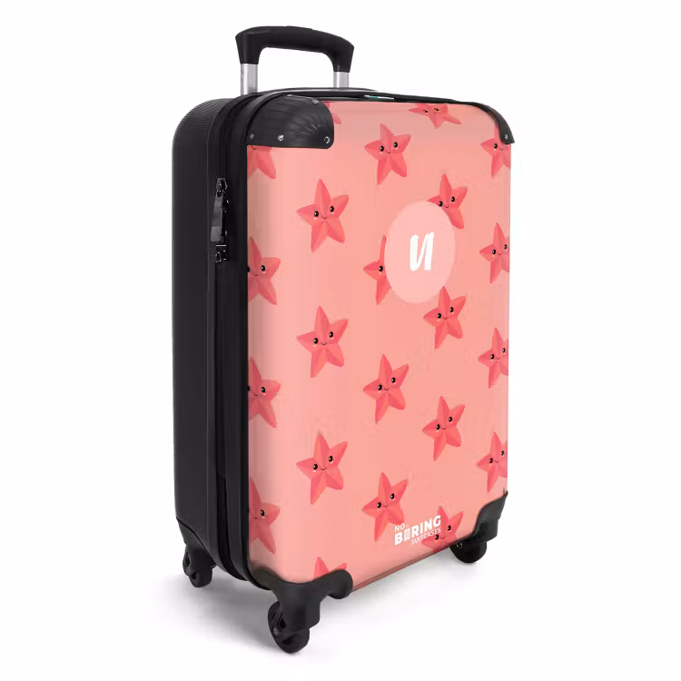Valise avec nom - Tempête de sable étoile de mer — 2