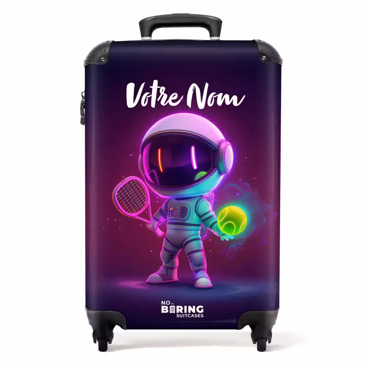 Valise avec nom - Tennis spatial — 1