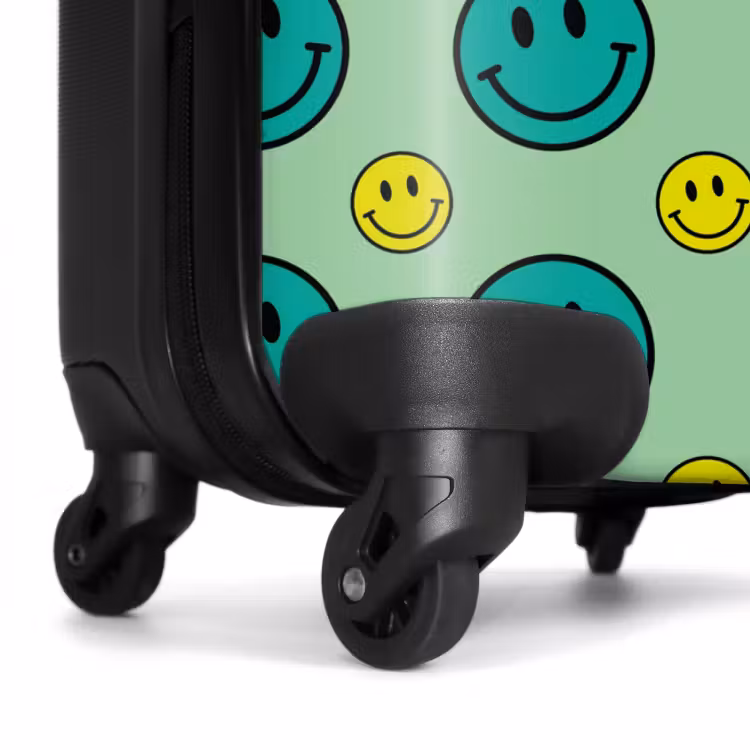 Valise avec nom - Tout sourire vert — 6