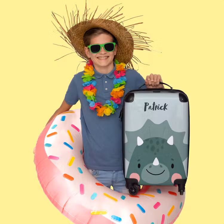 Valise - Tristan Triceratops — 2